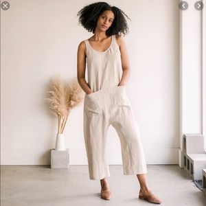 Ilana Kohn Gary Jumpsuit in Cream